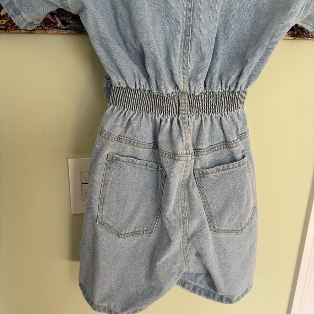 12th Tribe Hendrix Denim Romper - Picture 8 of 9